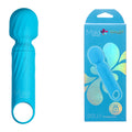 Maia DOLLY -  -  12.7 cm USB Rechargeable Massage Wand in blue packaging and product display.