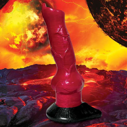 Creature Cocks Hell-Hound Canine Penis Silicone Dildo -  19 cm Canine Dildo XR Brands Discreet Intimate Essentials.
