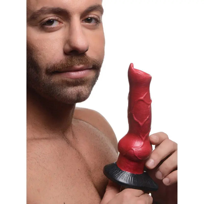Creature Cocks Hell-Hound Canine Penis Silicone Dildo -  19 cm Canine Dildo XR Brands Discreet Intimate Essentials.