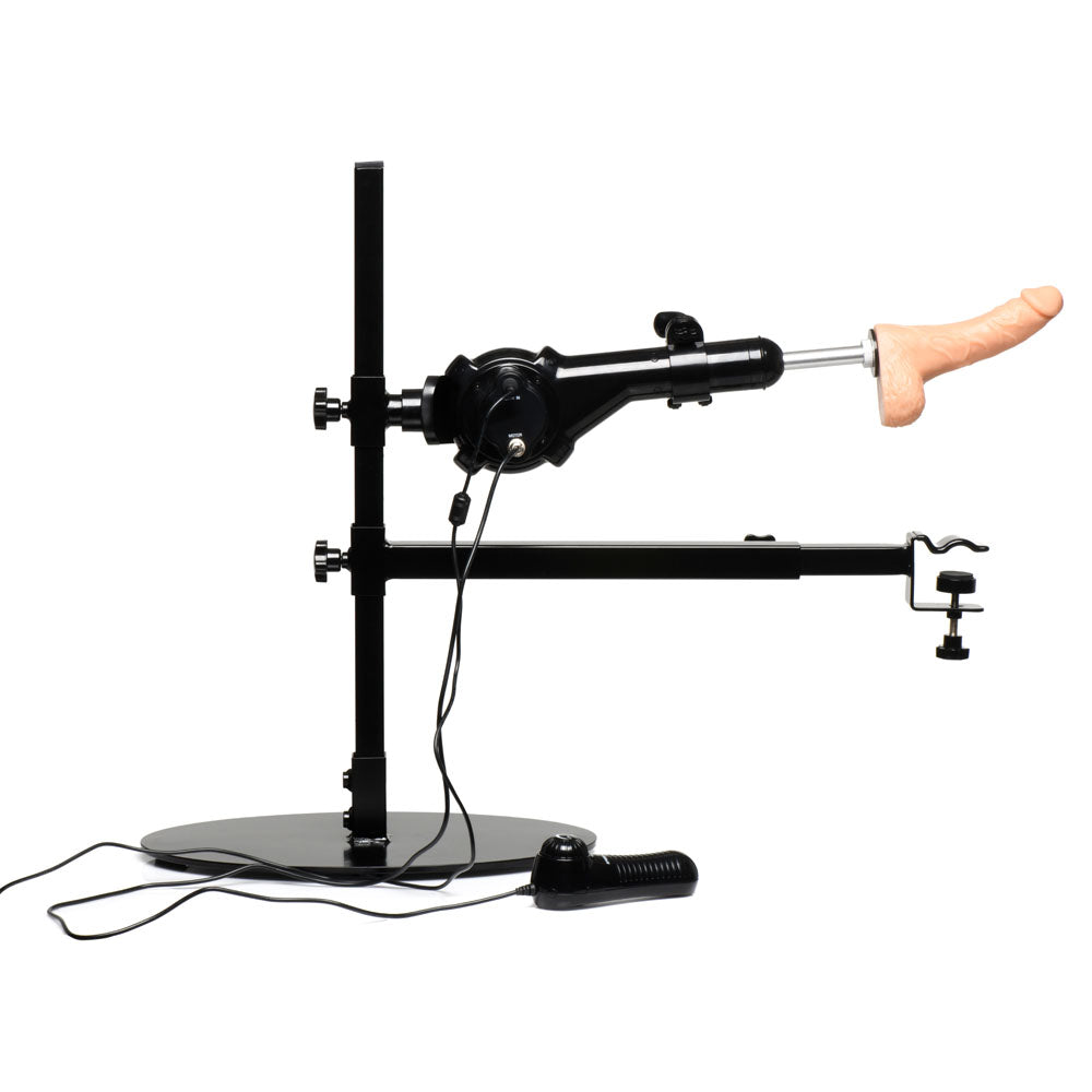 Master Series The Dicktator 2.0 - Mains Powered Sex Machine with customizable stand for ultimate pleasure