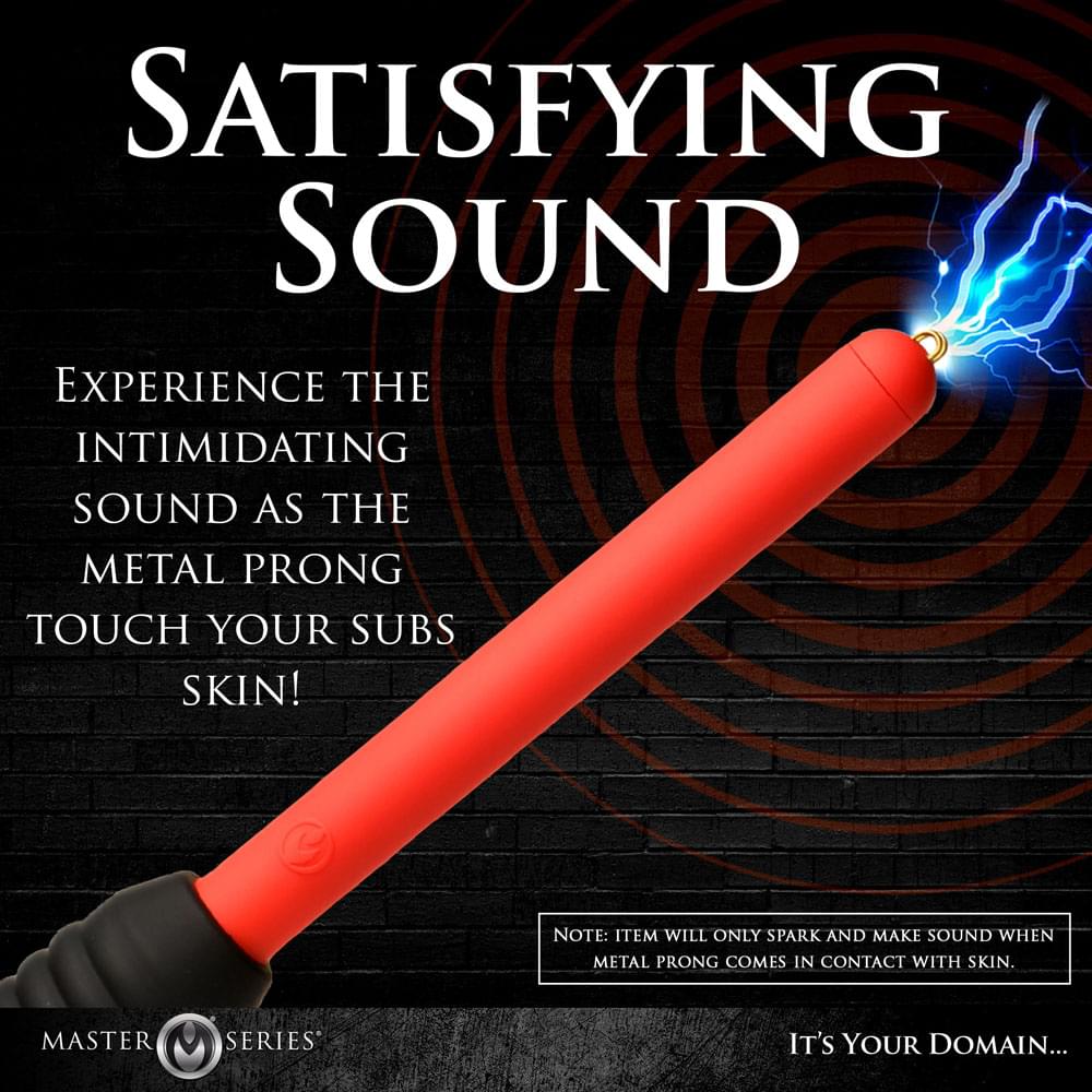 Master Series Spark Rod - Black/Red Zapping e-Wand