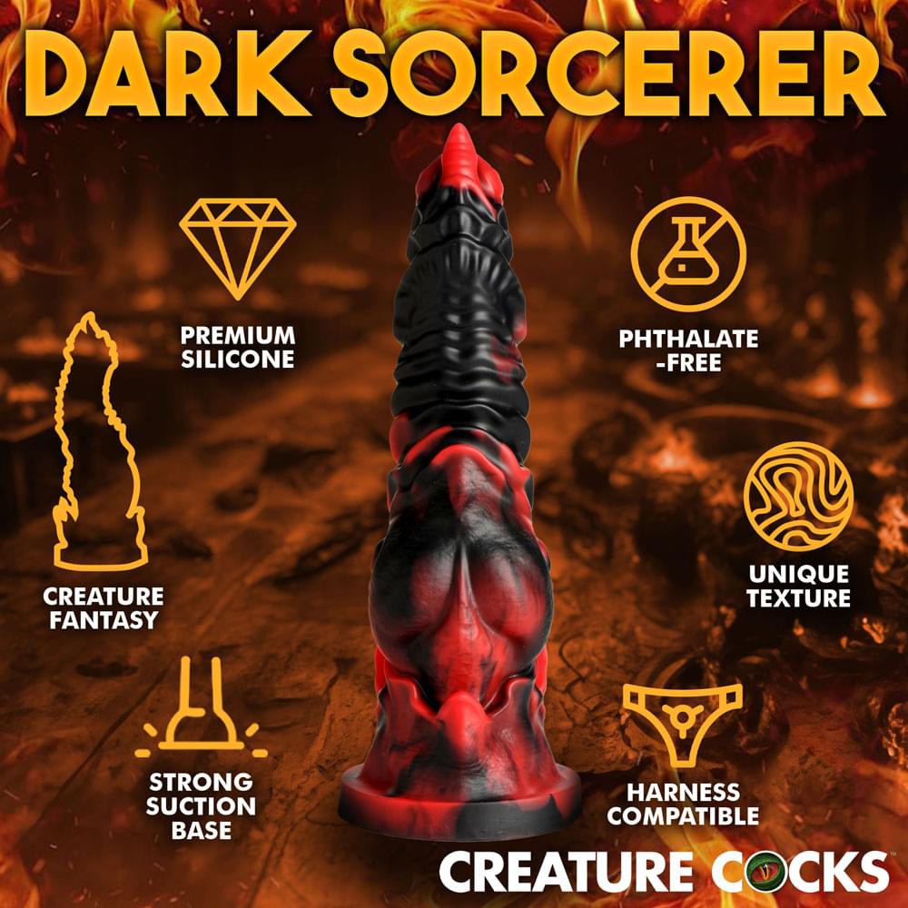 Creature Cocks Mephisto - /Black 18.5 cm Fantasy Dildo