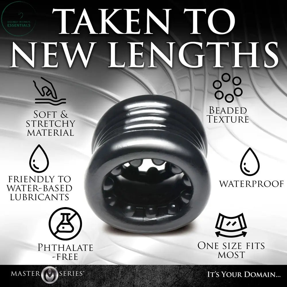 Affordable quality Master Series Ball Stack Ball Stretcher -  -  Ball Stretcher  from XR Brands by Discreet Intimate Essentials with Discreet Delivery 
