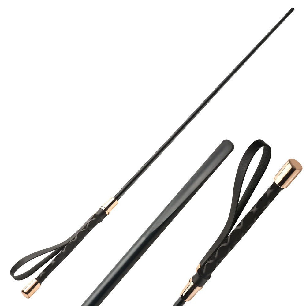 Master Series Sinful Impact Cane -  Plastic Cane Whip designed for electrifying kink scenes with a high-quality grip.
