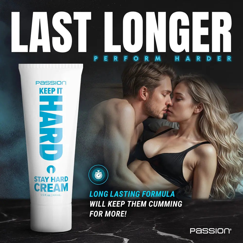 Passion Keep It Hard - Stay Hard Cream - 44 ml XR Brands Discreet Intimate Essentials.