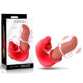 LickGasm Lusty Licker - /Flesh USB-C Rechargeable Kissing & Licking Tongue Vibrator