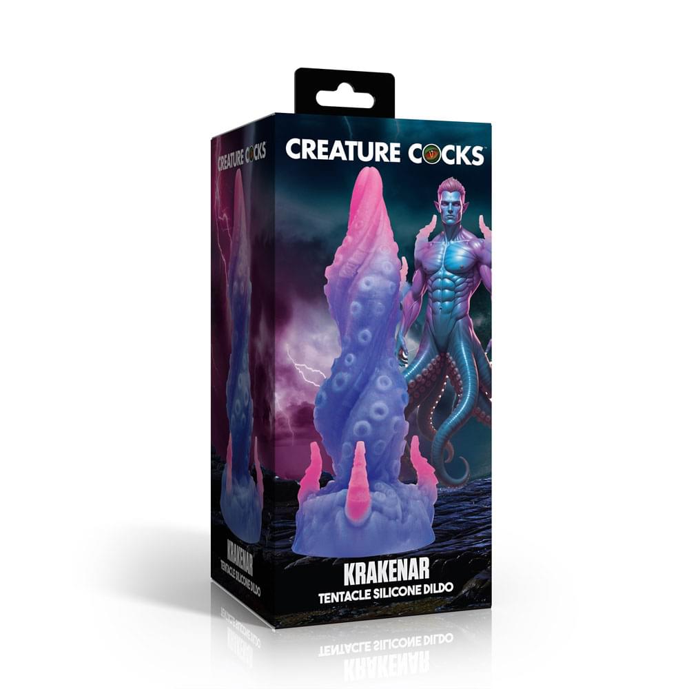Creature Cocks Krakenar - /Pink 19.8 cm Silicone Tentacle Fantasy Dildo