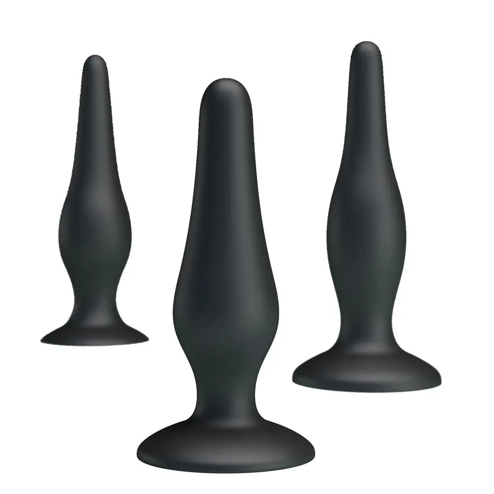Party Up JERRY Butt Plug Set -  Butt Plugs - Set of 3 Sizes Party Up Discreet Intimate Essentials.