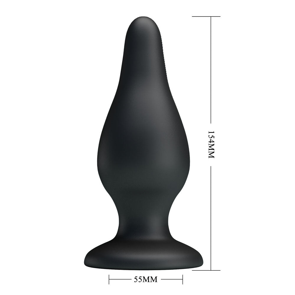 Party Up JEREMY Butt Plug - 15.4 cm Butt Plug with 5.5 cm diameter for intimate stimulation.