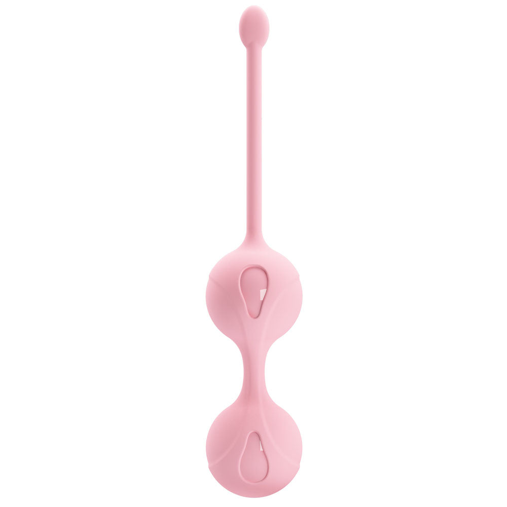 Party Up REBECCA Kegel Balls -  -  Kegel Balls in soft pink silicone for intimate essentials for her.