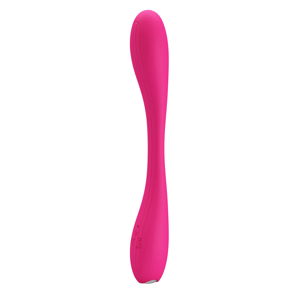 Party Up FRANK Bendable Vibe -  -  17.1 cm Bendable Vibrator in vibrant pink silicone for intimate essentials.