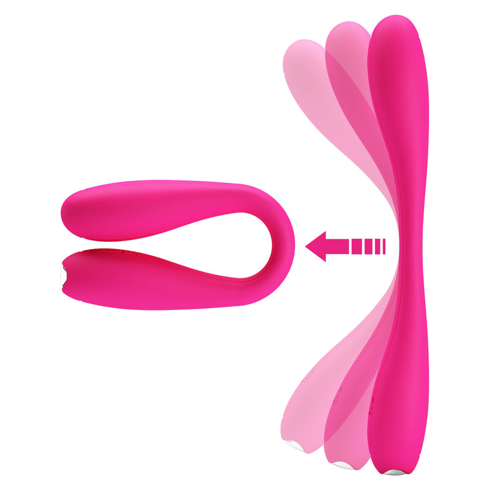 Party Up FRANK Bendable Vibe -  -  17.1 cm Bendable Vibrator featuring a flexible design for internal and external stimulation.