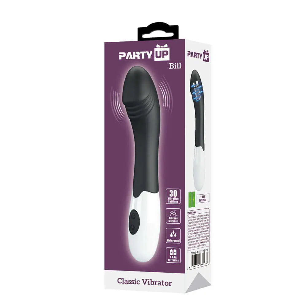 Party Up BILL Classic Vibe -  -  19 cm Vibrator Party Up Discreet Intimate Essentials.
