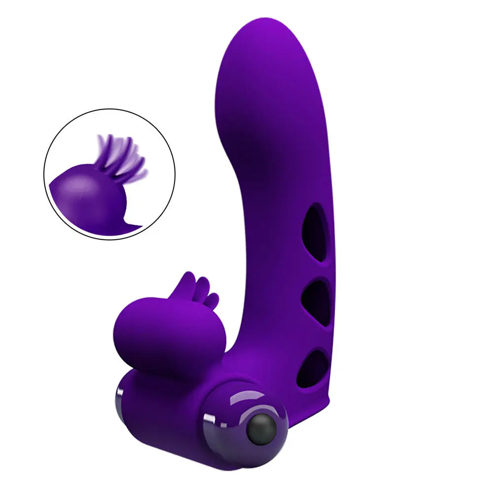 Party Up MIKE Finger Vibe -  -  Vibrating Finger Vibrator Party Up Discreet Intimate Essentials.