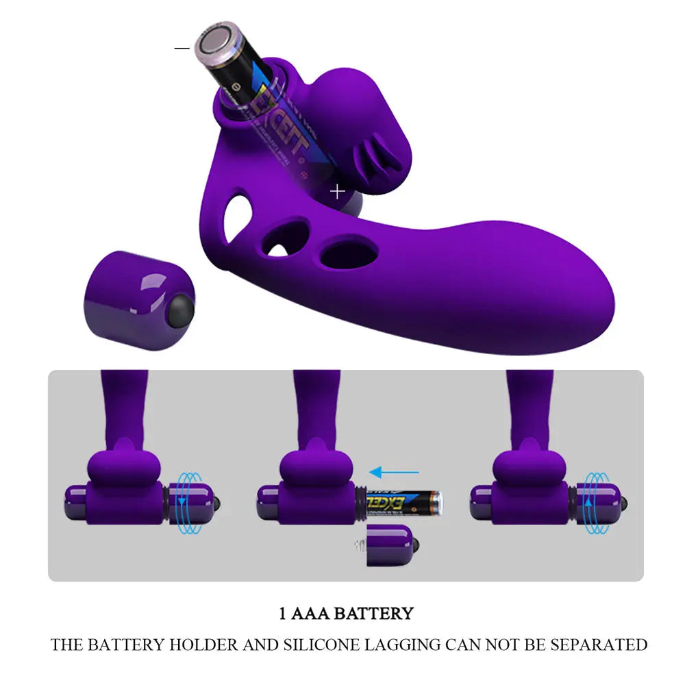 Party Up MIKE Finger Vibe -  -  Vibrating Finger Vibrator Party Up Discreet Intimate Essentials.
