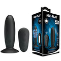 MR PLAY Remote Control Vibrating Anal Plug - USB Rechargeable Vibrating Butt Plug with Wireless Remote and remote control.