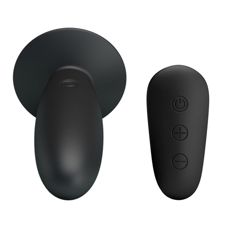 MR PLAY Remote Control Vibrating Anal Plug -  USB Rechargeable Vibrating Butt Plug with Wireless Remote and controller.