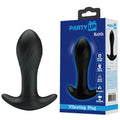 Party Up KEITH rechargeable vibrating butt plug, 10.5 cm, USB rechargeable with 12 vibration functions, made of medical grade silicone.