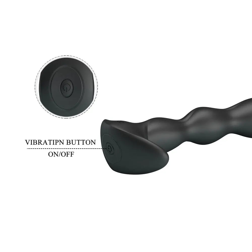 Party Up JIM Vibrating Plug -  14.5 cm USB Rechargeable Vibrating Butt Plug Party Up Discreet Intimate Essentials.