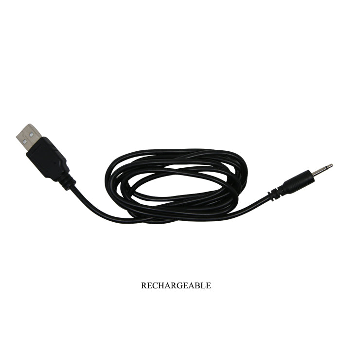 MR PLAY Vibrating Anal Plug -  12.8 cm USB Rechargeable Vibrating Butt Plug charging cable, essential for quick recharge.