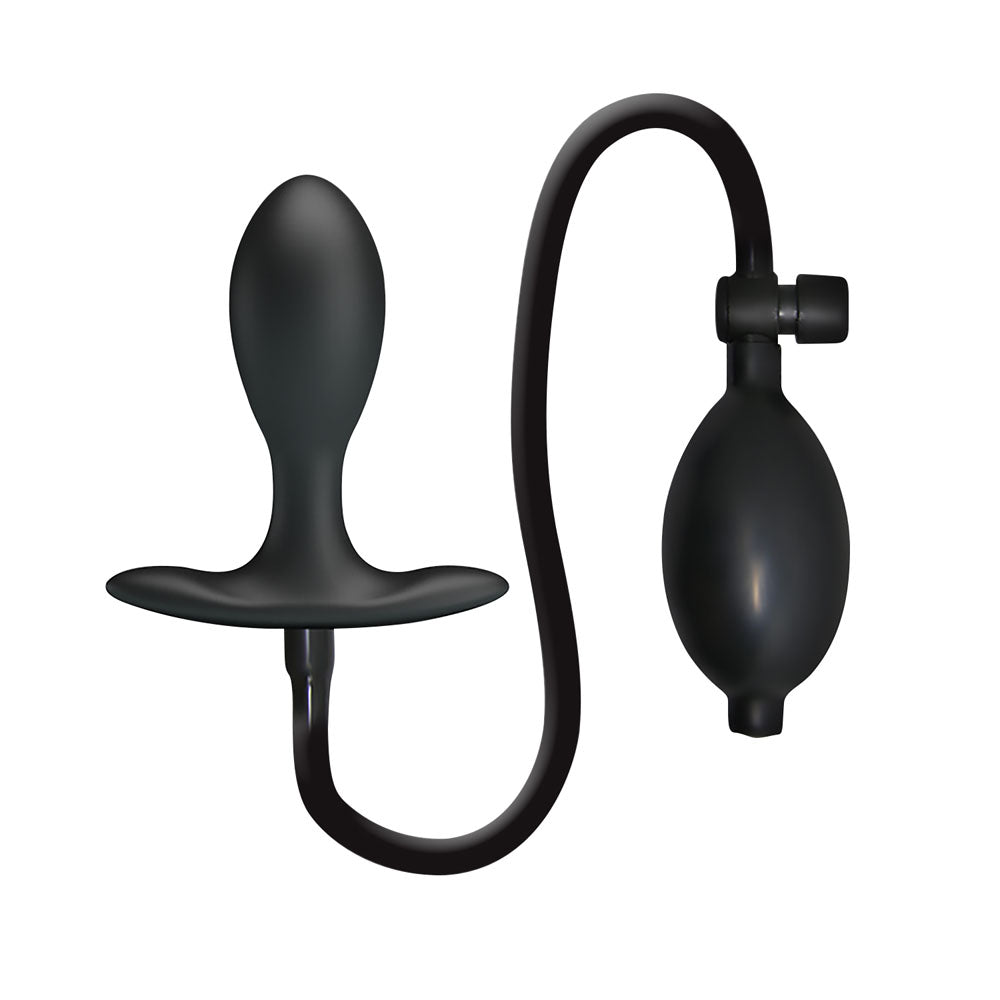 Party Up KEVIN Inflatable Butt Plug -  9.1 cm Inflatable Butt Plug for enhanced anal pleasure and satisfaction.