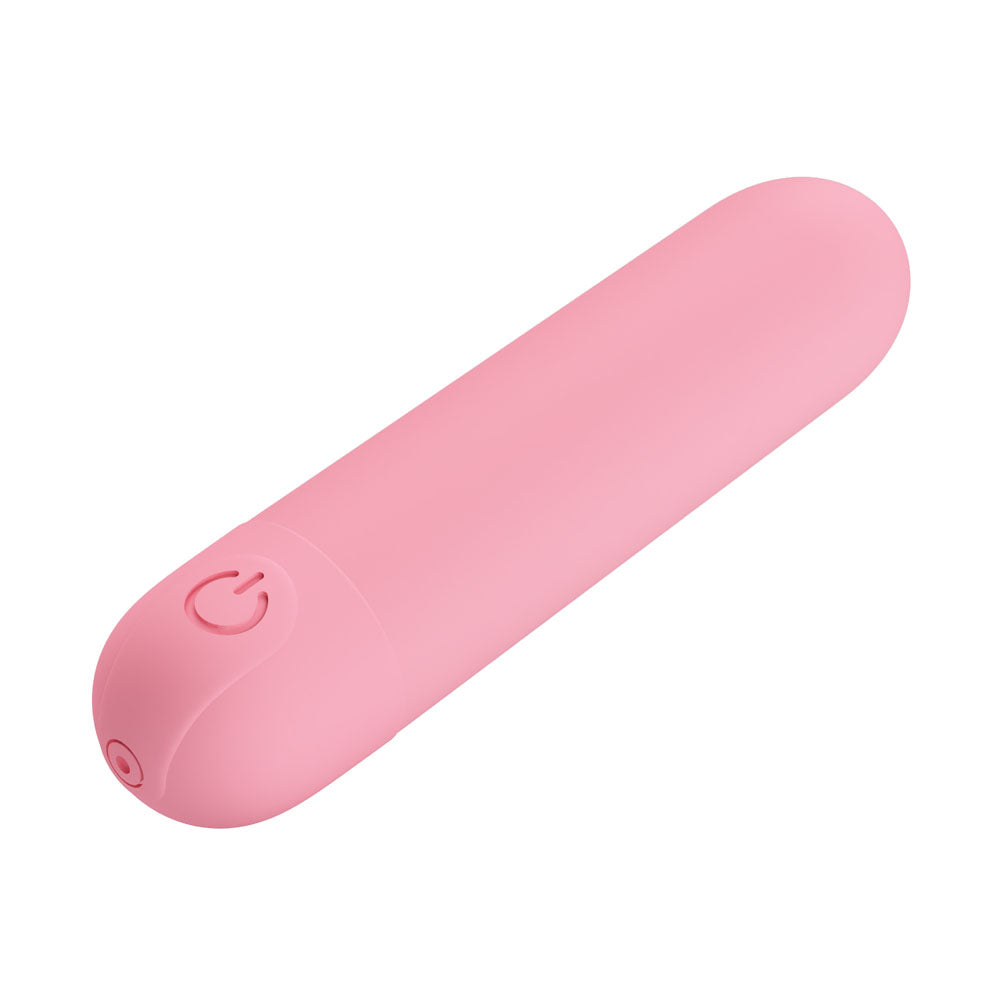 Party Up HENRY Mini Bullet -  -  8 cm USB Rechargeable Bullet in pink color for intimate essentials for her.