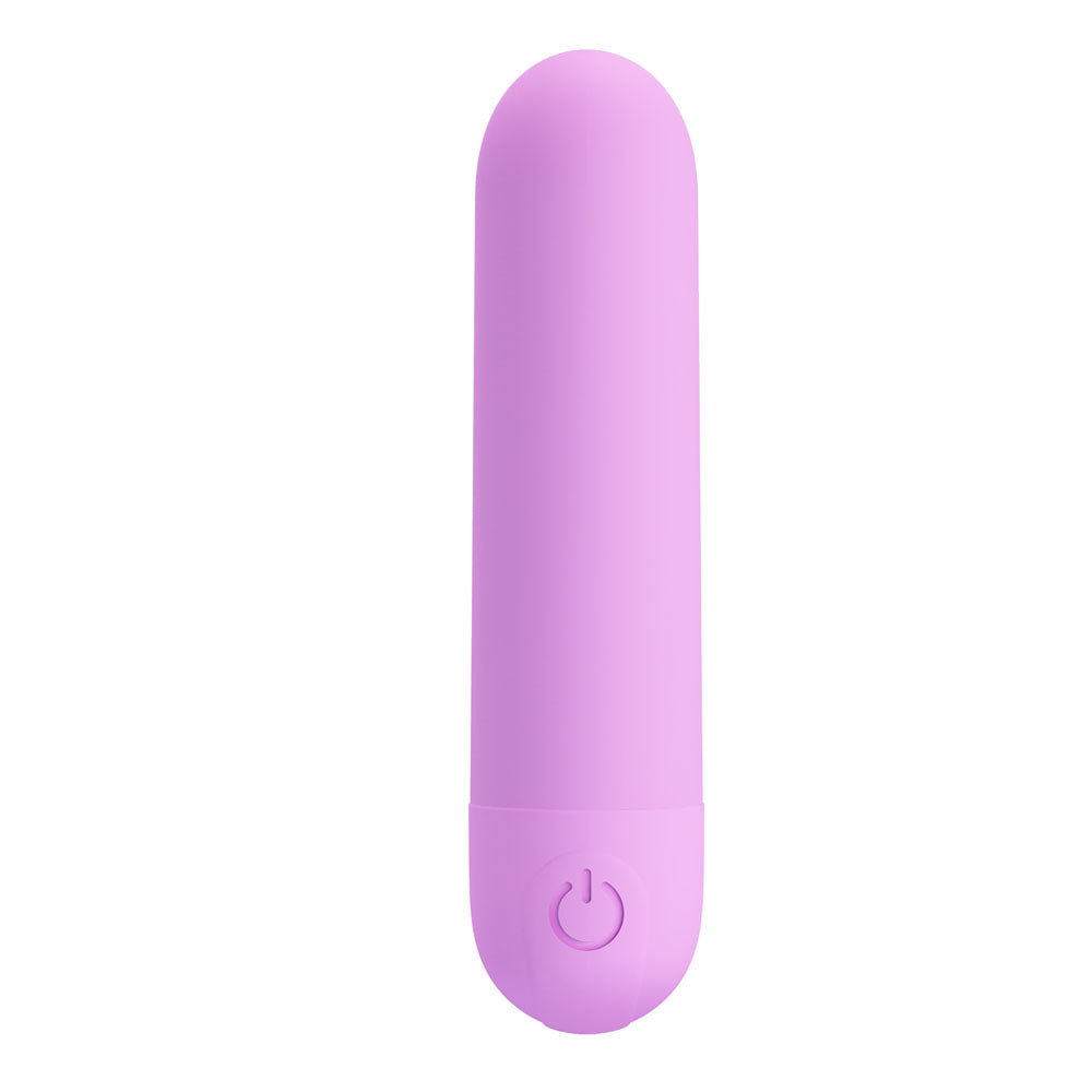 Party Up GREG Mini Bullet -  -  8 cm USB Rechargeable Bullet in purple, intimate essentials for her and sexy toys for men.
