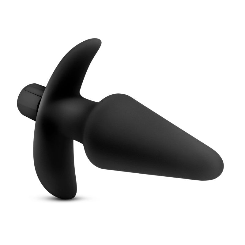 Anal Adventures Platinum Vibrating Plug -  12.7 cm (5'') Vibrating Butt Plug for new anal sensations and exploration.