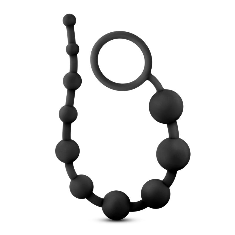 Anal Adventures Platinum 10 Anal Beads -  -  31.7 cm Anal Beads for exciting and pleasurable intimate experiences.