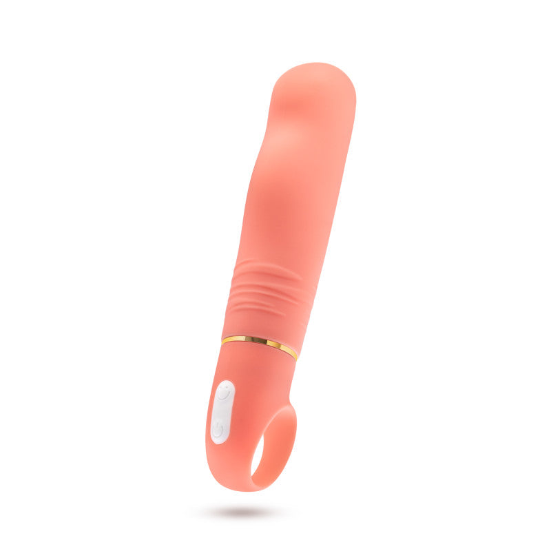 Aria Smokin' AF - Coral 15.2 cm Vibrator showcasing its sleek design and powerful features for intimate essentials for her.