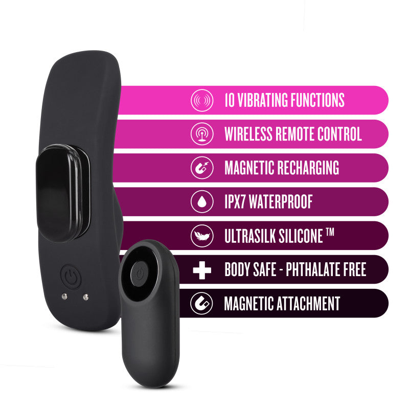Temptasia Remote Control Panty Vibe - USB Rechargeable Panty Vibe features 10 vibrating functions and wireless remote control.