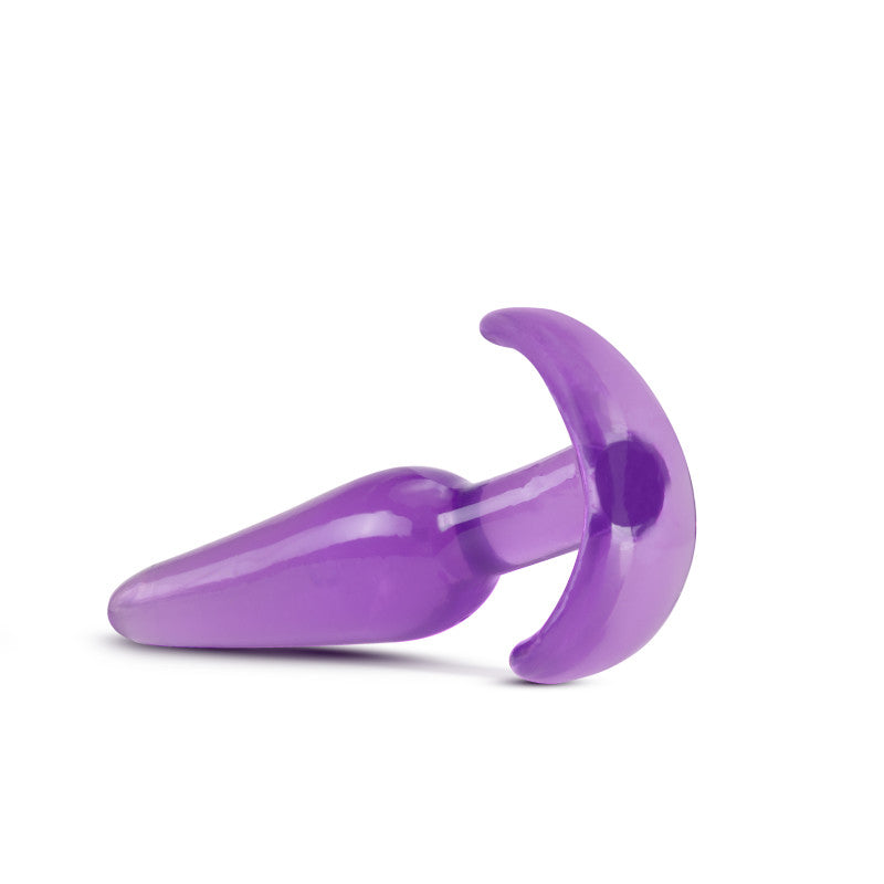 B Yours Slim Anal Plug -  10.8 cm Butt Plug in purple, designed for comfortable beginner anal play.