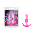 B Yours Curvy Anal Plug - 8.9 cm Butt Plug in pink packaging, designed for comfortable anal play.