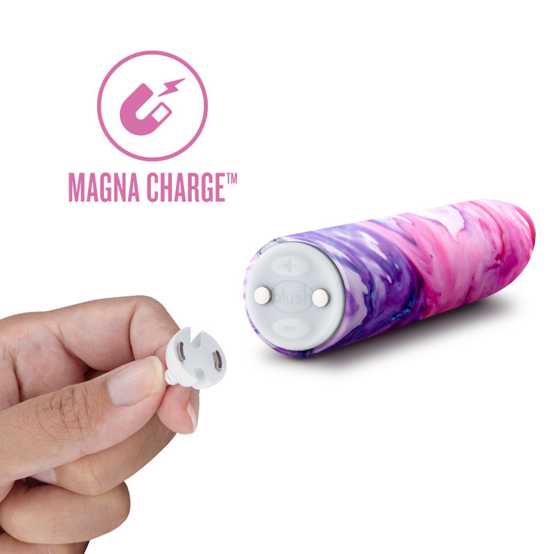 Limited Addiction Entangle - Power Vibe - Lilac 10.2 cm USB Rechargeable Bullet with MAGNA CHARGE™ feature
