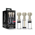 Temptasia Clit & Nipple Twist Suckers -  Suckers - Set of 3 packaging and product display, highlighting intimate essentials.