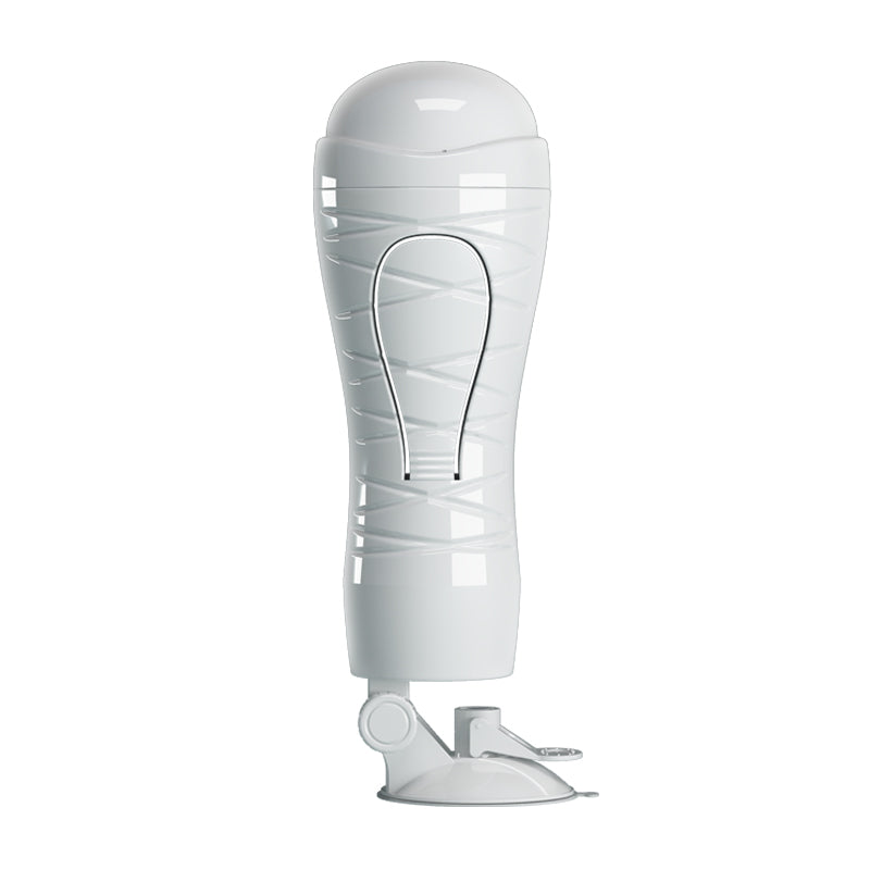 CRAZY BULL Flora Stroker - Squeezable vagina stroker with suction base for enhanced pleasure during solo play.