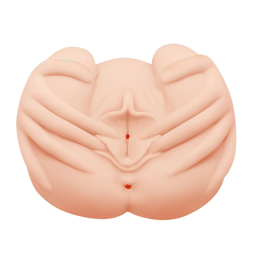 CRAZY BULL Vibrating Spread Torso - Vibrating Spread Torso Masturbator with realistic pussy and ass features.