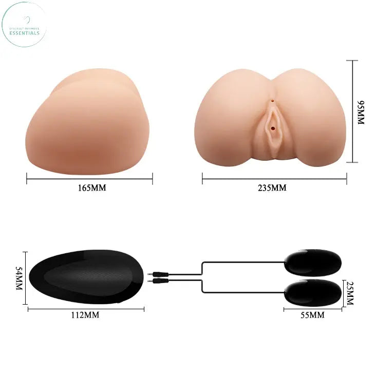 Affordable quality CRAZY BULL JUDY Vibrating Doggy Torso -  Vibrating Doggy-Style Masturbator  from Crazy Bull by Discreet Intimate Essentials with Discreet Delivery 