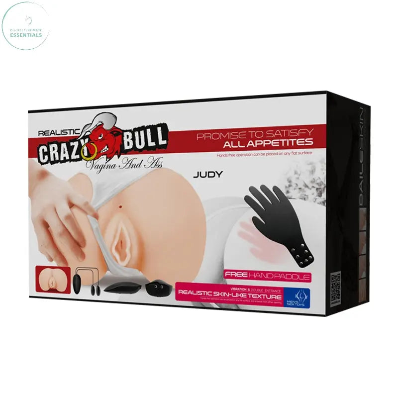 Affordable quality CRAZY BULL JUDY Vibrating Doggy Torso -  Vibrating Doggy-Style Masturbator  from Crazy Bull by Discreet Intimate Essentials with Discreet Delivery 