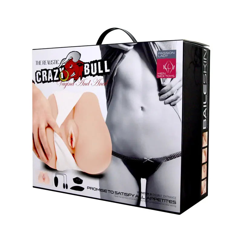 CRAZY BULL Vibrating Missionary Torso -  Vibrating Missionary Torso Masturbator Crazy Bull Discreet Intimate Essentials.
