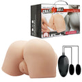 CRAZY BULL Vibrating Doggy Style Torso Masturbator with realistic skin texture and remote control for added pleasure.