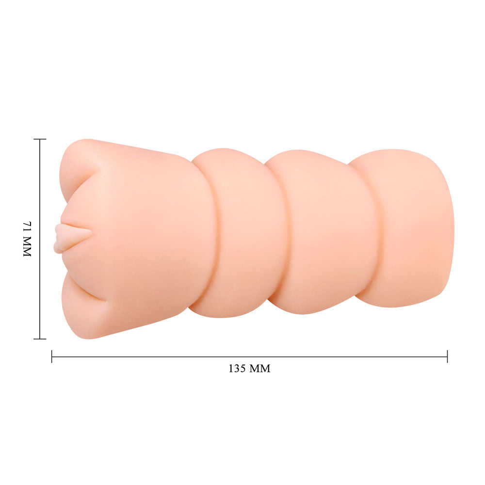 CRAZY BULL Vagina Stroker -  Vagina Stroker realistic masturbator dimensions and design, adult novelty item.