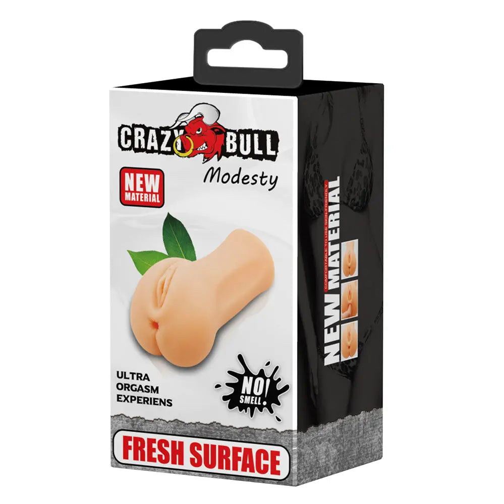 CRAZY BULL MODESTY Vagina Stroker -  Vagina Stroker Crazy Bull Discreet Intimate Essentials.