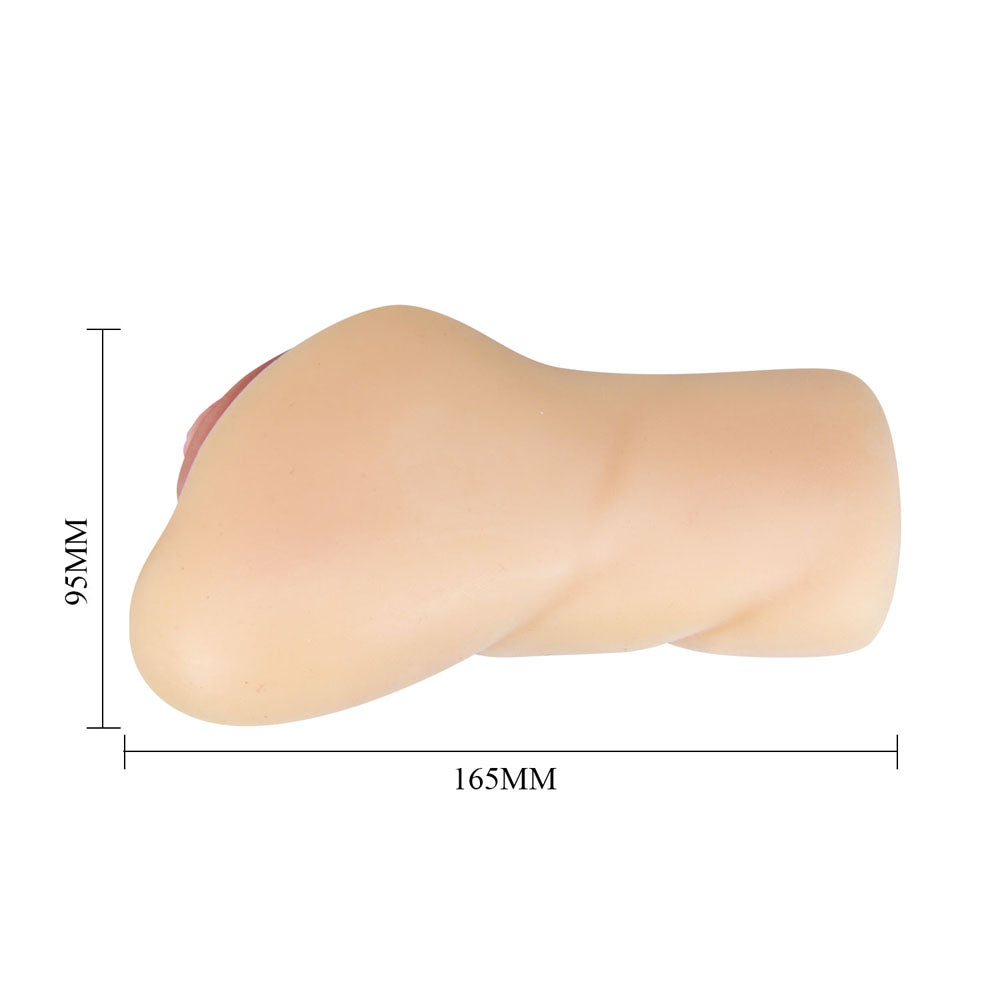CRAZY BULL ELIANA Vagina Stroker - Vagina Stroker showing realistic design and dimensions for intimate essentials.