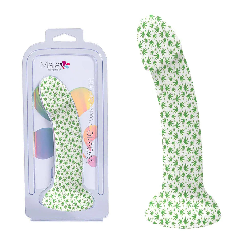Maia WOWIE - Glow in Dark  17.8 cm Dong Maia Toys Discreet Intimate Essentials.
