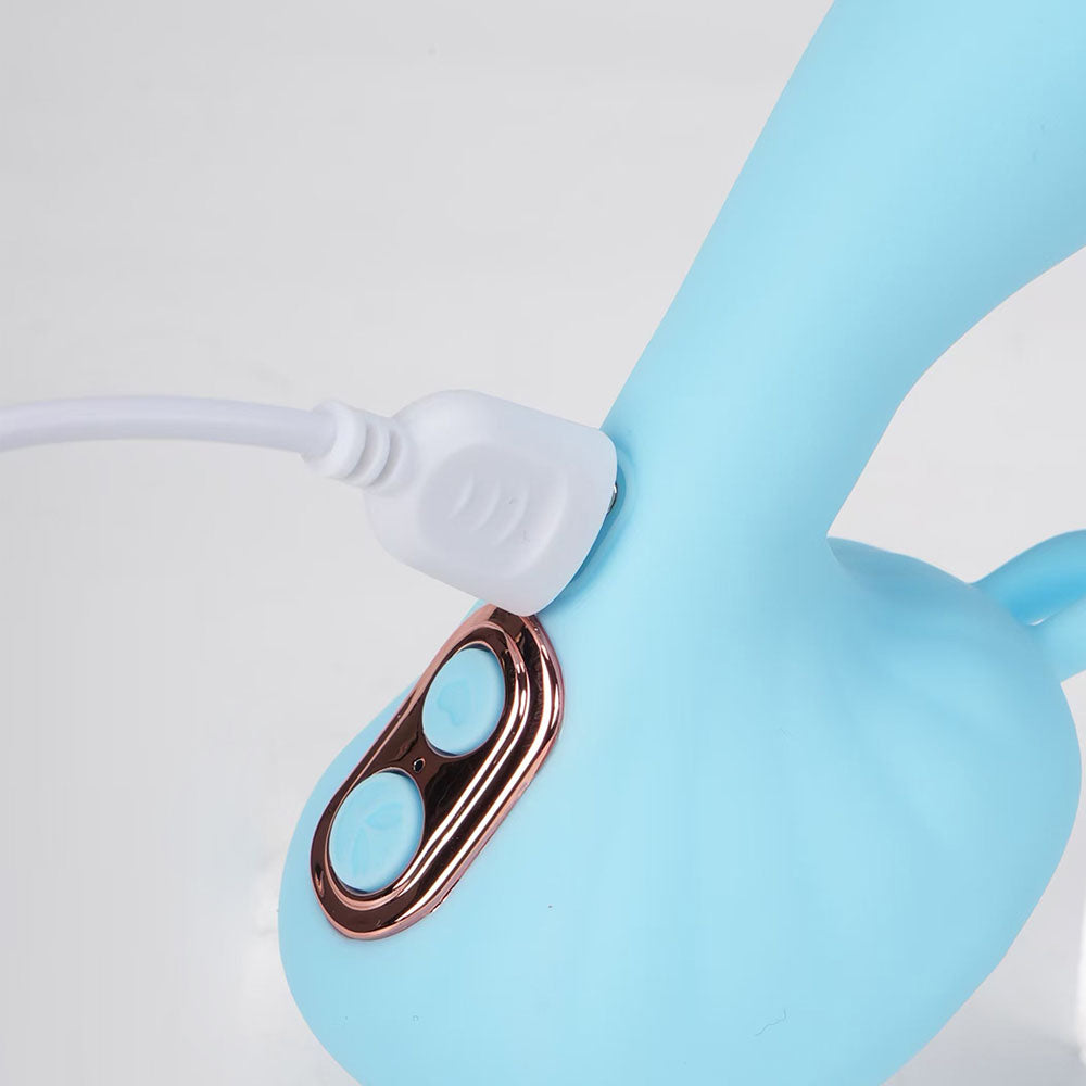 Maia AVERI -  -  USB Rechargeable Vibrator charging with connection cable to intimate essentials for her.
