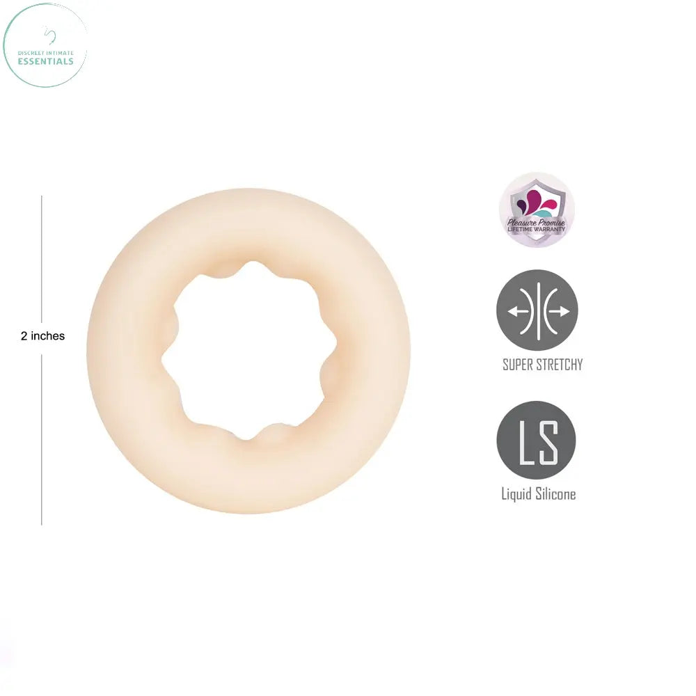 Affordable quality Maia GUNNER - Vanilla -  Cock Ring  from Maia Toys by Discreet Intimate Essentials with Discreet Delivery 