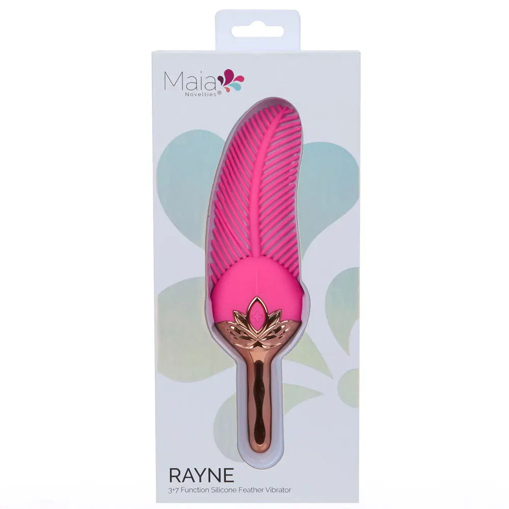 Maia RAYNE -  -  USB Rechargeable Feather-Like Vibrating Stimulator Maia Toys Discreet Intimate Essentials.