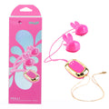 Maia MOLLI -  -  USB Rechargeable Vibrating Nipple Clamps & Necklace with playful bunny design and remote control.