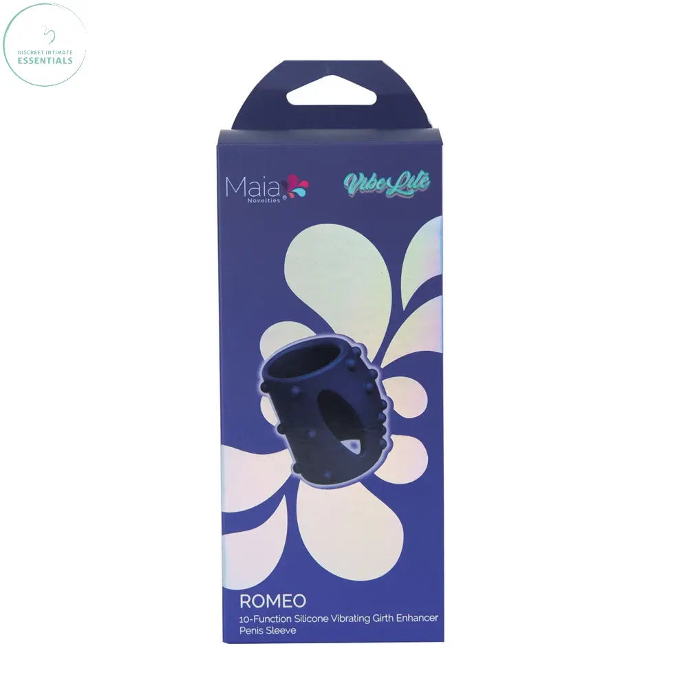 Affordable quality Maia ROMEO -  -  USB Rechargeable Vibrating Girth Enhancer Sleeve  from Maia Toys by Discreet Intimate Essentials with Discreet Delivery 
